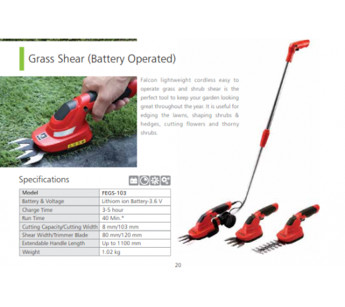 Falcon electric deals grass trimmer