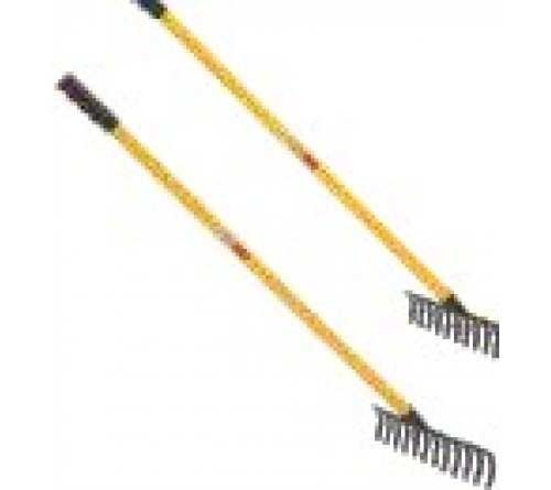 PLASTIC PREMIUM GARDEN RAKE