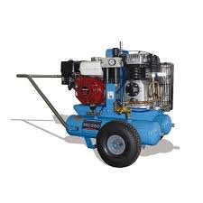 FALCON CAMPANGNOLA WEELED ENGINE DRIVE COMPRESSOR - MC 550